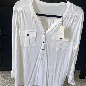 Henley blouse